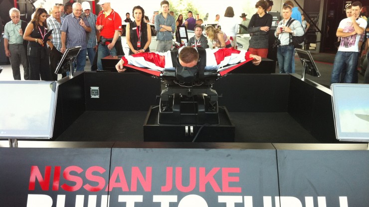 Virtual Reality Nissan Juke Wingsuit Simulator