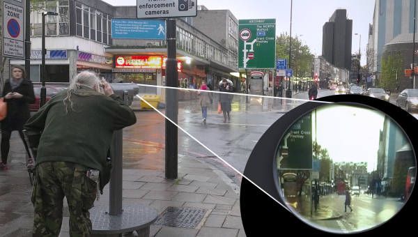 augmented reality archway tower