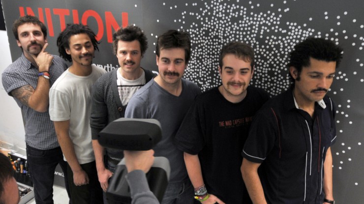 Inition Movember 3D Scan