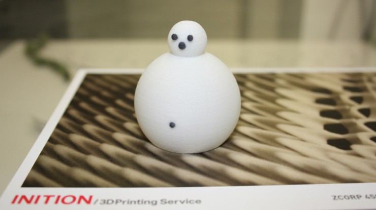 3D Printing Inition Twitter Snowmen