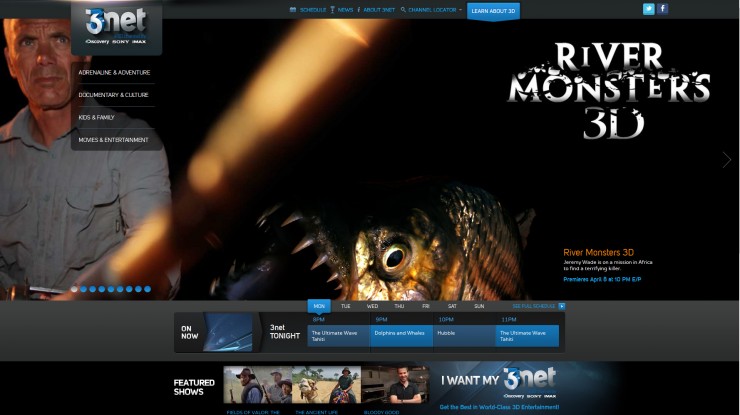 3D Filming River Monsters