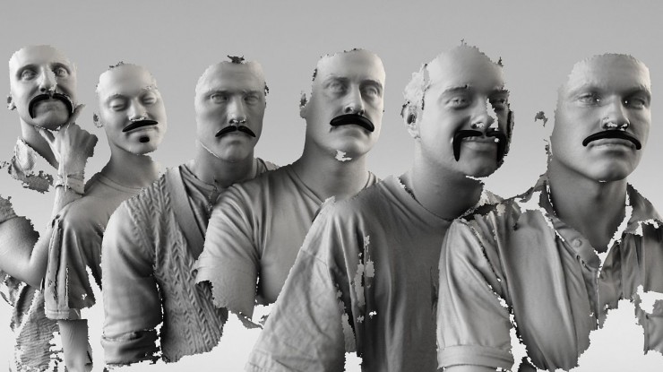 Inition Movember 3D Scan 3d technology