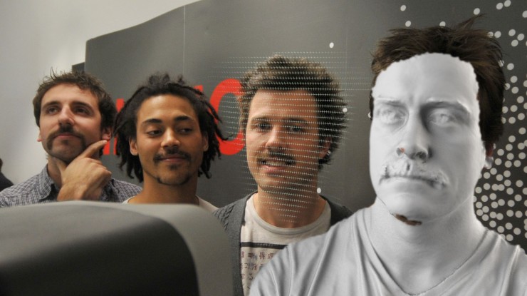 Inition Movember 3D Scan