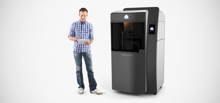 3d systems projet 7000hd 3d printer inition london