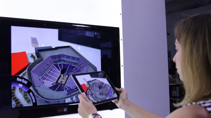 augmented reality sports stadium app