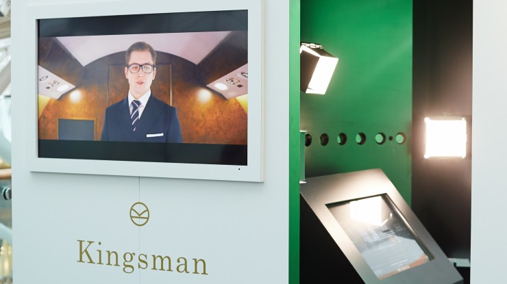 mr porter kingsman google cinema experience inition london