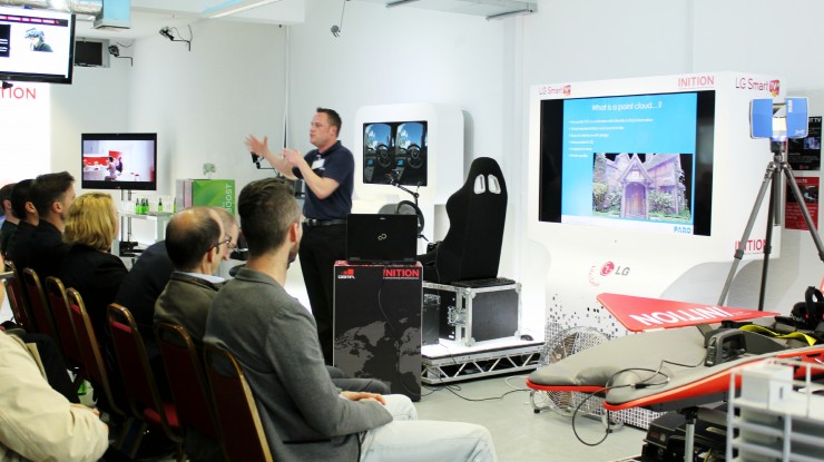 aec tech integration event Inition London FARO 3D scanning